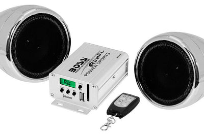Boss Audio Mc520 Speaker System 600w Chrome 3’’ Bar Mnt Bt - Harddrive Products