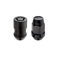 McGard 5 Lug Hex Install Kit w/Locks (Cone Seat Nut / Bulge) M12X1.5 / 3/4 / 1.45in. L - Black - Wheel and Tire