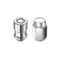 McGard 5 Lug Hex Install Kit w/Locks (Cone Seat Nut) M12X1.5 / 13/16 / 1.5in. Length - Chrome - Wheel and Tire