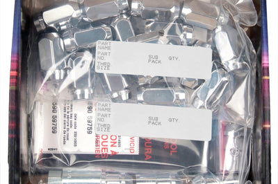 McGard 5 Lug Hex Install Kit w/Locks (Cone Seat Nut) M12X1.5 / 13/16 / 1.5in. Length - Chrome - Wheel and Tire