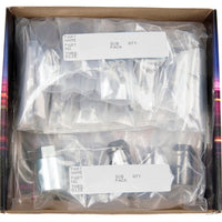 McGard 6 Lug Hex Install Kit w/Locks (Cone Seat Nut) M12X1.5 / 13/16 / 1.5in. Length - Black - Wheel and Tire