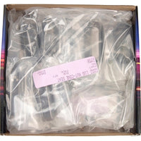 McGard 6 Lug Hex Install Kit w/Locks (Cone Seat Nut) M14X1.5 / 13/16 / 1.945in. Length - Black - Wheel and Tire