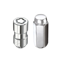 McGard 6 Lug Hex Install Kit w/Locks (Cone Seat Nut) M14X1.5 / 22mm / 1.945in. Length - Chrome - Wheel and Tire
