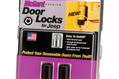 McGard 97-06 Jeep Wangler TJ / Unlimited LJ 2-Door Lock Set - (2 Locks) - Body Armor & Protection