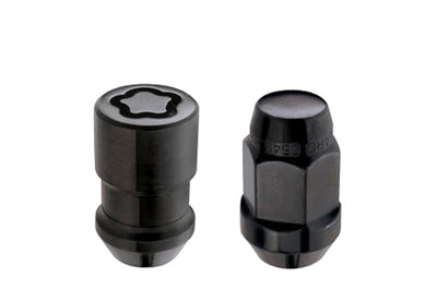 McGard Jeep Wrangler Install Kit (Cone Seat Bulge) 1/2-20 / 3/4 Hex / (18 Lug Nuts / 5 Locks) - Blk - Wheel and Tire