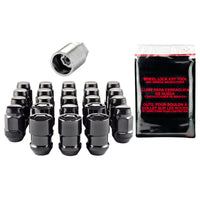 McGard Jeep Wrangler Install Kit (Cone Seat Bulge) 1/2-20 / 3/4 Hex / (18 Lug Nuts / 5 Locks) - Blk - Wheel and Tire