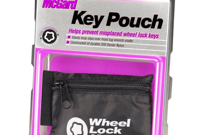 McGard Wheel Key Lock Storage Pouch - Black - and Tire Accessories