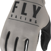 FLY RACING Media Gloves Grey/Black Sz 12