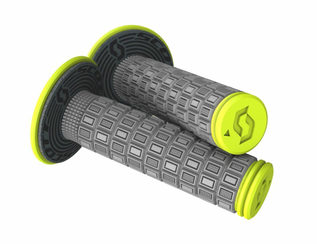 SCOTT Mellow Grip Grey/ Flo Yellow