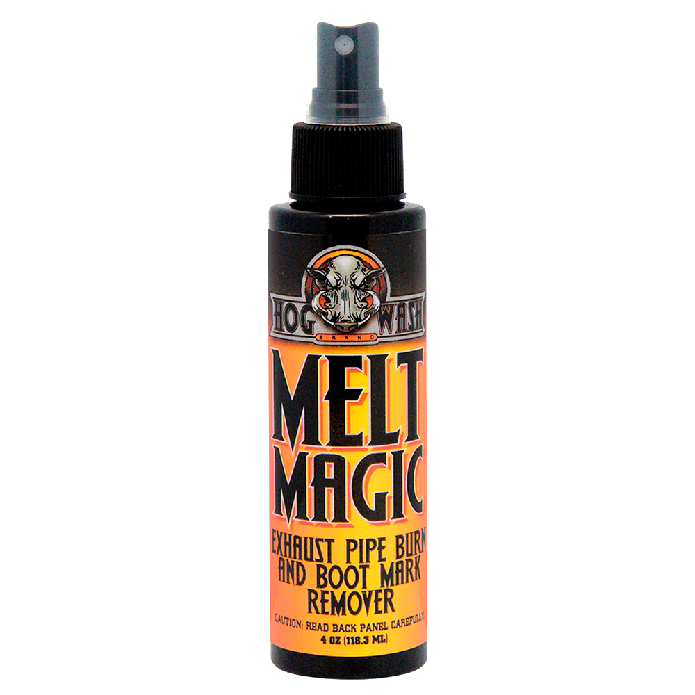 Hog Wash Melt Magic Exhaust Pipe Burn And Boot Mark Remover 4oz - Harddrive Products