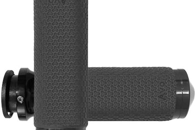 AVON Memory Foam Grips 1.5’’ Large Black Indian Touring