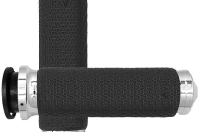 Avon Memory Foam Grips 1.5’’ Large Chrome Indian Touring - Harddrive Products