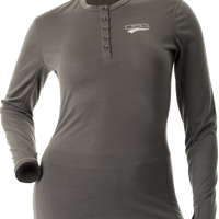 Dsg Merino Wool Base Layer Shirt Grey Xs - 2X-Large - Apparel Collection