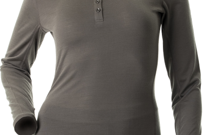 Dsg Merino Wool Base Layer Shirt Grey Xs - 2X-Large - Apparel Collection