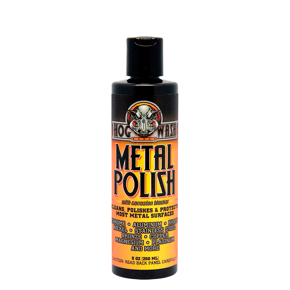 Hog Wash Metal Polish W/corrosion Blocker 8oz - Harddrive Products