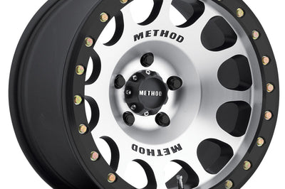Method Wheels MR105 Beadlock 17x9 -38mm Offset 6x5.5 108mm CB Machined w/Matte Black Ring Wheel