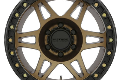 Method Wheels MR106 Beadlock 17x9 -44mm Offset 5x5 71.5mm CB Bronze w/BH-H24125 Wheel