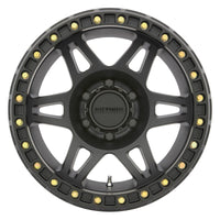 Method Wheels MR106 Beadlock 17x9 -44mm Offset 5x5 71.5mm CB Matte Black w/BH-H24125 Wheel