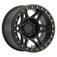 Method Wheels MR106 Beadlock 17x9 -44mm Offset 5x5 71.5mm CB Matte Black w/BH-H24125 Wheel
