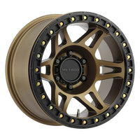 Method Wheels MR106 Beadlock 17x9 -44mm Offset 6x5.5 108mm CB Bronze w/BH-H24125 Wheel