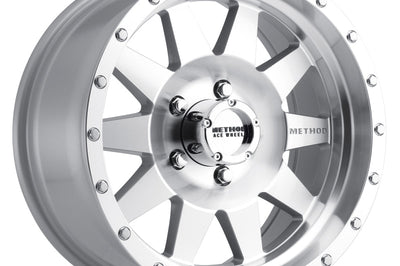 Method Wheels MR301 The Standard 17x8.5 0mm Offset 5x5 94mm CB Machined/Clear Coat Wheel