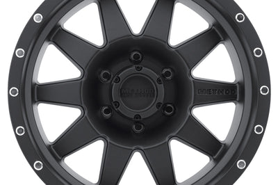 Method Wheels MR301 The Standard 17x8.5 + 25mm Offset 6x4.5 83mm CB Matte Black Wheel