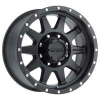 Method Wheels MR301 The Standard 17x9 -12mm Offset 8x170 130.81mm CB Matte Black Wheel