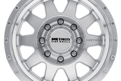 Method Wheels MR301 The Standard 17x9 -12mm Offset 8x6.5 130.81mm CB Machined/Clear Coat Wheel