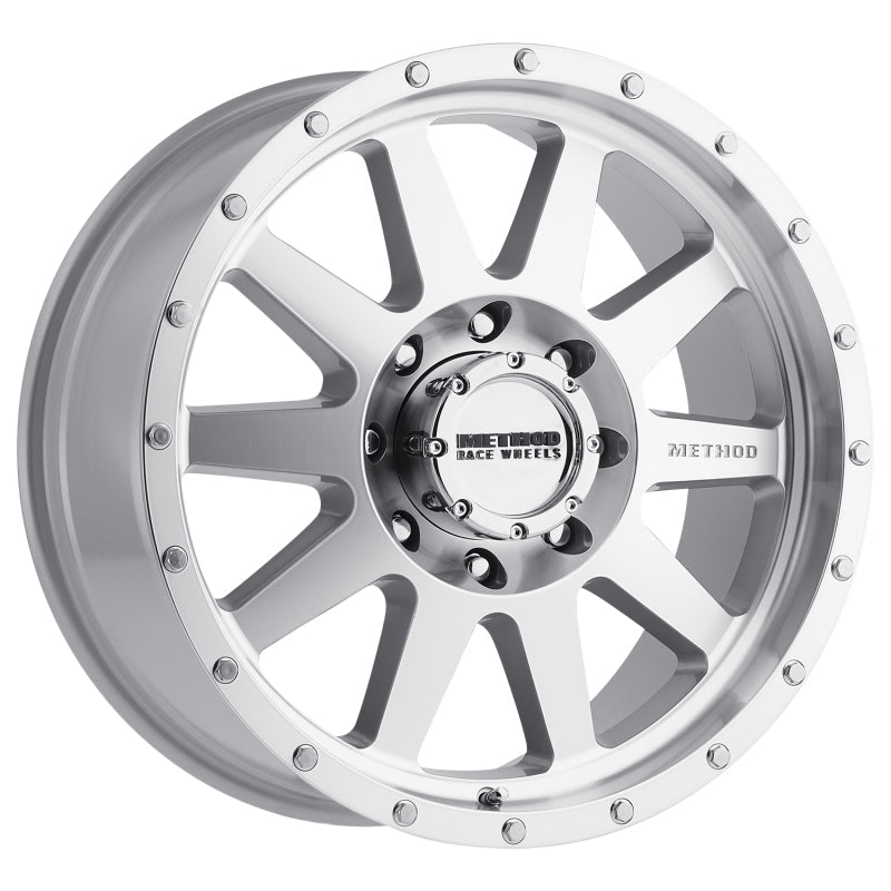 Method Wheels MR301 The Standard 18x9 + 18mm Offset 8x180 130.81mm CB Machined/Clear Coat Wheel