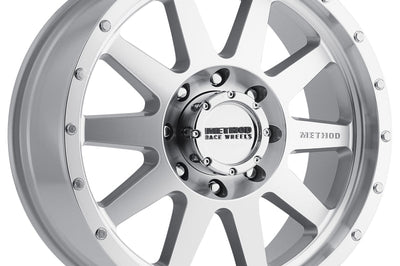 Method Wheels MR301 The Standard 18x9 + 18mm Offset 8x6.5 130.81mm CB Machined/Clear Coat Wheel