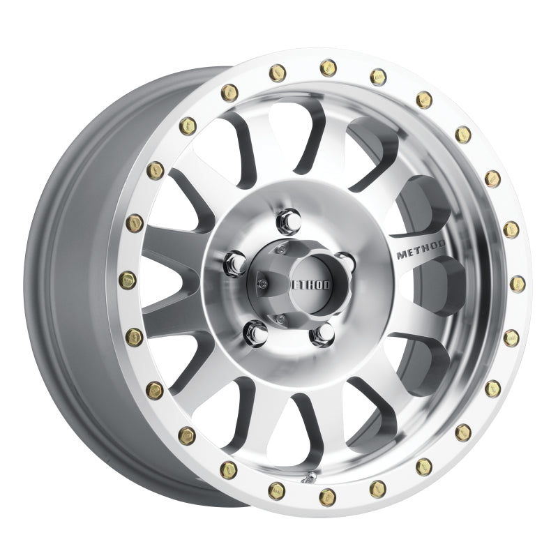 Method Wheels MR304 Double Standard 20x10 -18mm Offset 5x5.5 108mm CB Machined/Clear Coat Wheel