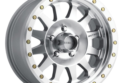 Method Wheels MR304 Double Standard 20x10 -18mm Offset 5x5 94mm CB Machined/Clear Coat Wheel