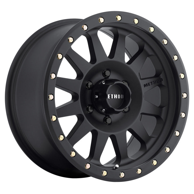 Method Wheels MR304 Double Standard 20x10 -18mm Offset 6x5.5 108mm CB Matte Black Wheel