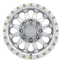 Method Wheels MR304 Double Standard 20x10 -18mm Offset 8x6.5 130.81mm CB Machined/Clear Coat Wheel