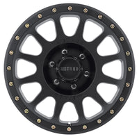 Method Wheels MR305 NV 17x8.5 0mm Offset 6x5.5 108mm CB Matte Black Wheel