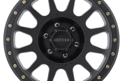 Method Wheels MR305 NV 17x8.5 0mm Offset 6x5.5 108mm CB Matte Black Wheel