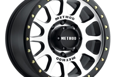 Method Wheels MR305 NV 17x8.5 0mm Offset 8x170 130.81mm CB Machined/Black Street Loc Wheel
