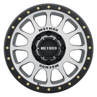 Method Wheels MR305 NV 17x8.5 0mm Offset 8x170 130.81mm CB Machined/Black Street Loc Wheel