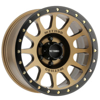 Method Wheels MR305 NV 18x9 + 18mm Offset 6x135 94mm CB Bronze/Black Street Loc Wheel