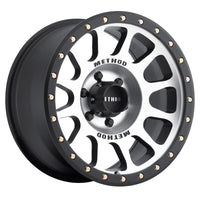Method Wheels MR305 NV 18x9 + 18mm Offset 6x135 94mm CB Machined/Black Street Loc Wheel