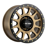 Method Wheels MR305 NV 18x9 + 18mm Offset 8x170 130.81mm CB Bronze/Black Street Loc Wheel