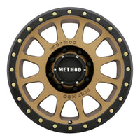 Method Wheels MR305 NV 18x9 + 18mm Offset 8x170 130.81mm CB Bronze/Black Street Loc Wheel