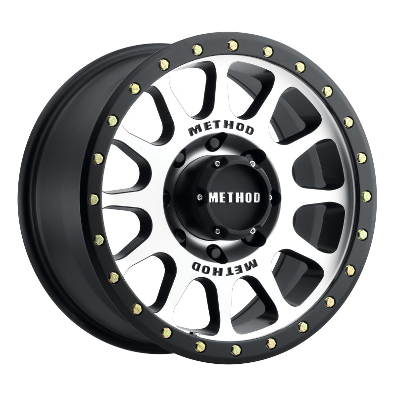 Method Wheels MR305 NV 18x9 + 18mm Offset 8x170 130.81mm CB Machined/Black Street Loc Wheel