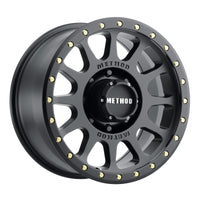 Method Wheels MR305 NV 18x9 + 18mm Offset 8x170 130.81mm CB Matte Black Wheel