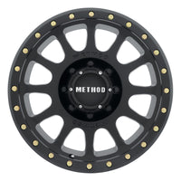 Method Wheels MR305 NV 18x9 + 18mm Offset 8x6.5 130.81mm CB Matte Black Wheel