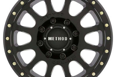Method Wheels MR305 NV HD 17x8.5 0mm Offset 8x170 130.81mm CB Matte Black Wheel