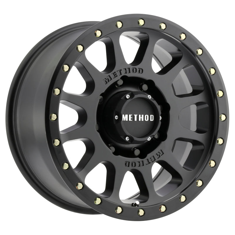 Method Wheels MR305 NV HD 17x8.5 0mm Offset 8x170 130.81mm CB Matte Black Wheel