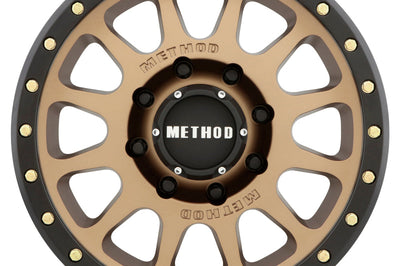 Method Wheels MR305 NV HD 18x9 + 18mm Offset 8x180 130.81mm CB Bronze/Black Street Loc Wheel