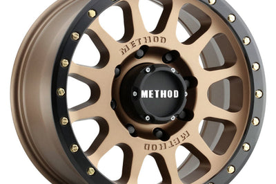 Method Wheels MR305 NV HD 18x9 + 18mm Offset 8x6.5 130.81mm CB Bronze/Black Street Loc Wheel
