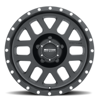 Method Wheels MR306 Mesh 17x8.5 0mm Offset 5x4.5 83mm CB Matte Black Wheel